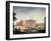 View of the Michael Palace and the Connetable Square, St Petersburg, C1800-Fyodor Yakovlevich Alexeev-Framed Giclee Print