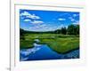 View of the Middle Branch Moose River, Adirondack Mountains, New York State, USA-null-Framed Photographic Print