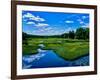 View of the Middle Branch Moose River, Adirondack Mountains, New York State, USA-null-Framed Photographic Print