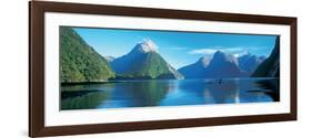 View of the Milford Sound, Fiordland National Park, South Island New Zealand, New Zealand-null-Framed Photographic Print