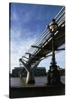 View of the Millenium Bridge-null-Stretched Canvas