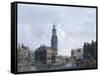 View of the Mint Tower at Amsterdam, 1777-Isaak Ouwater-Framed Stretched Canvas