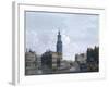 View of the Mint Tower at Amsterdam, 1777-Isaak Ouwater-Framed Giclee Print