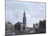 View of the Mint Tower at Amsterdam, 1777-Isaak Ouwater-Mounted Giclee Print