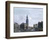 View of the Mint Tower at Amsterdam, 1777-Isaak Ouwater-Framed Giclee Print