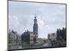 View of the Mint Tower at Amsterdam, 1777-Isaak Ouwater-Mounted Giclee Print