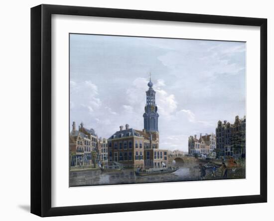 View of the Mint Tower at Amsterdam, 1777-Isaak Ouwater-Framed Giclee Print