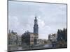 View of the Mint Tower at Amsterdam, 1777-Isaak Ouwater-Mounted Giclee Print