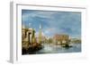 View of the Molo and the Palazzo Ducale in Venice-James Holland-Framed Giclee Print