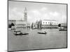 View of the Molo from the Island of San Giorgio-null-Mounted Giclee Print