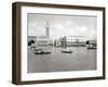 View of the Molo from the Island of San Giorgio-null-Framed Giclee Print