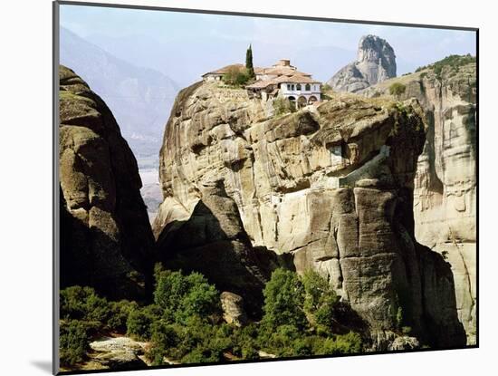 View of the Monastery of the Holy Trinity-null-Mounted Giclee Print