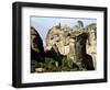 View of the Monastery of the Holy Trinity-null-Framed Giclee Print