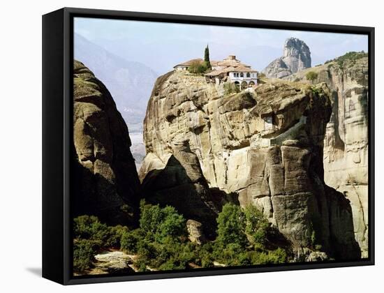 View of the Monastery of the Holy Trinity-null-Framed Stretched Canvas