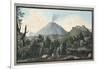 View of the Monte S. Angelo on Which There Is a Convent of Camaldolefi Monks-Pietro Fabris-Framed Giclee Print