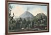 View of the Monte S. Angelo on Which There Is a Convent of Camaldolefi Monks-Pietro Fabris-Framed Giclee Print