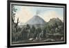 View of the Monte S. Angelo on Which There Is a Convent of Camaldolefi Monks-Pietro Fabris-Framed Giclee Print