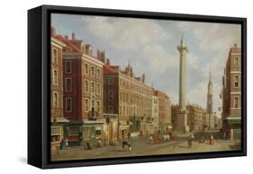 View of the Monument, C.1770-William James-Framed Stretched Canvas