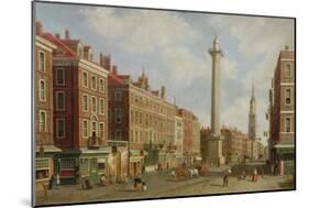 View of the Monument, C.1770-William James-Mounted Giclee Print