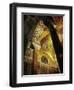 View of the Mosaic of the Hermit Hosios Loukas and Vaulted Ceiling Above Seen Across an Arch-null-Framed Premium Giclee Print