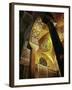 View of the Mosaic of the Hermit Hosios Loukas and Vaulted Ceiling Above Seen Across an Arch-null-Framed Giclee Print