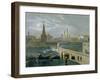 View of the Moscow Kremlin, 1840's-Paul Marie Roussel-Framed Giclee Print