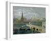 View of the Moscow Kremlin, 1840's-Paul Marie Roussel-Framed Giclee Print