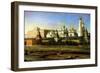 View of the Moscow Kremlin, 19th Century-Nikolai Podklyuchnikov-Framed Giclee Print