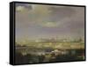 View of the Moscow Kremlin from the Bolotnaya (Mars) Square, Mid of the 19th C-null-Framed Stretched Canvas