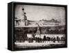 View of the Moscow Kremlin, Russia, C1870-C1875-null-Framed Stretched Canvas