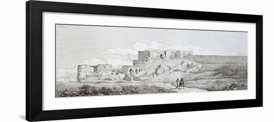 View of the Mosul City Walls-null-Framed Giclee Print