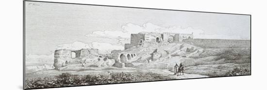 View of the Mosul City Walls-null-Mounted Giclee Print