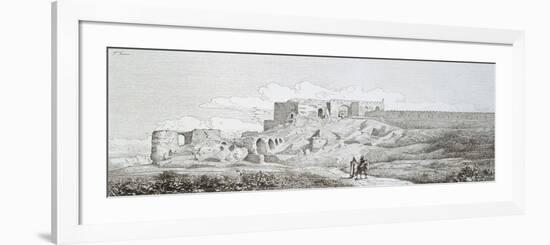 View of the Mosul City Walls-null-Framed Giclee Print