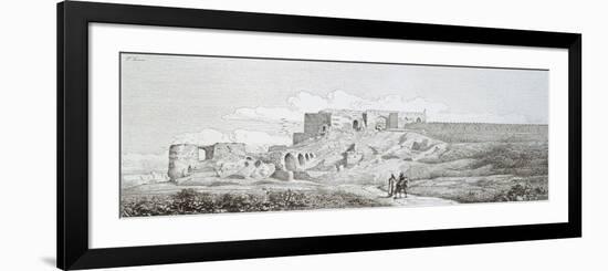 View of the Mosul City Walls-null-Framed Giclee Print