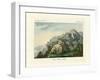 View of the Mount Athos-null-Framed Giclee Print