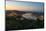 View of the Mountain Gellert on the Danube with the Suspension Bridge, Budapest-Volker Preusser-Mounted Photographic Print