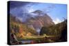 View Of The Mountain Pass Called The Notch Of The White Mountains-Thomas Cole-Stretched Canvas