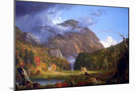 View Of The Mountain Pass Called The Notch Of The White Mountains-Thomas Cole-Mounted Art Print