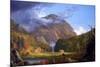 View Of The Mountain Pass Called The Notch Of The White Mountains-Thomas Cole-Mounted Art Print