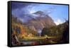 View Of The Mountain Pass Called The Notch Of The White Mountains-Thomas Cole-Framed Stretched Canvas