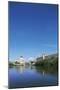 View of the Narva River with Hermann Castle-null-Mounted Giclee Print