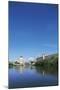 View of the Narva River with Hermann Castle-null-Mounted Giclee Print