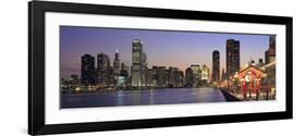 View of the Navy Pier and Skyline, Chicago, Illinois, USA-null-Framed Photographic Print