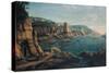 View of the Neapolitan Coast, by Gaspar Van Wittel known as Gaspare Vanvitelli,-Gaspar Van Wittel-Stretched Canvas
