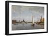 View of the Neva at the Vasilyevsky Island, 1898-Alexander Karlovich Beggrov-Framed Giclee Print