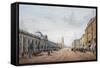 View of the Nevsky Prospekt in Saint Petersburg-null-Framed Stretched Canvas