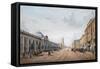 View of the Nevsky Prospekt in Saint Petersburg-null-Framed Stretched Canvas