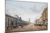 View of the Nevsky Prospekt in Saint Petersburg-null-Mounted Giclee Print