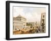 View of the Nevsky Prospekt in Saint Petersburg-Jules Charlemagne-Framed Giclee Print