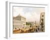 View of the Nevsky Prospekt in Saint Petersburg-Jules Charlemagne-Framed Giclee Print